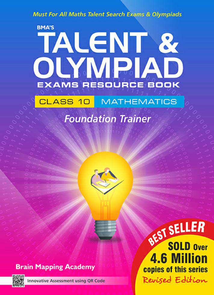 BMA's Talent & Olympiad Exams Resource Book for Class10 (Maths